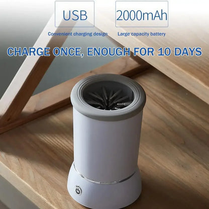 Automatic Dog Paw Cleaner Pet Foot Paw Washer Electric Paw Massager USB Charging for Small Medium Large Dogs Pet Foot Washer Cup
