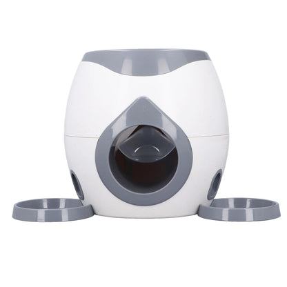 Dog Ball Feeding Toys Dog Tennis Ball Feeding Machine with 2 Tennis for Dog Training