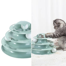Engaging Cat Toy Tower with Interactive Tracks and Tunnel for Endless Fun