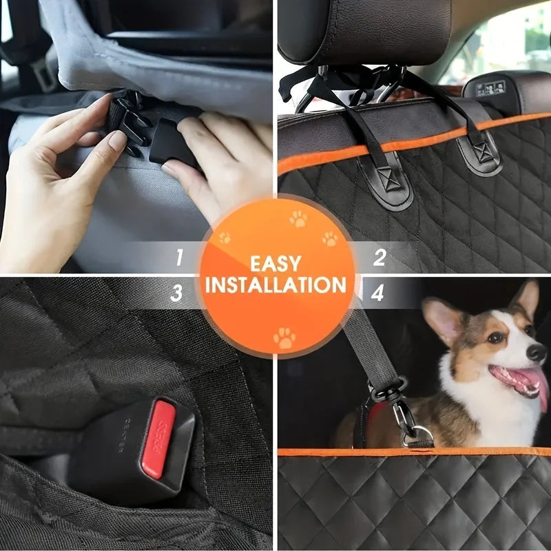 Car Seat Cover – Waterproof & Scratch-Resistant for Dogs
