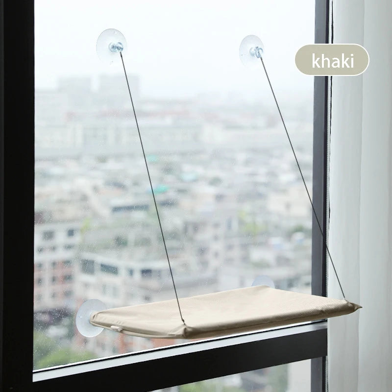 Cat Window Hammock – Hanging Bed with Strong Suction Cups for Ultimate Comfort