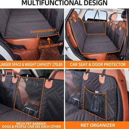 Calivo Premium Travel Hammock — Waterproof Dog Car Seat Cover