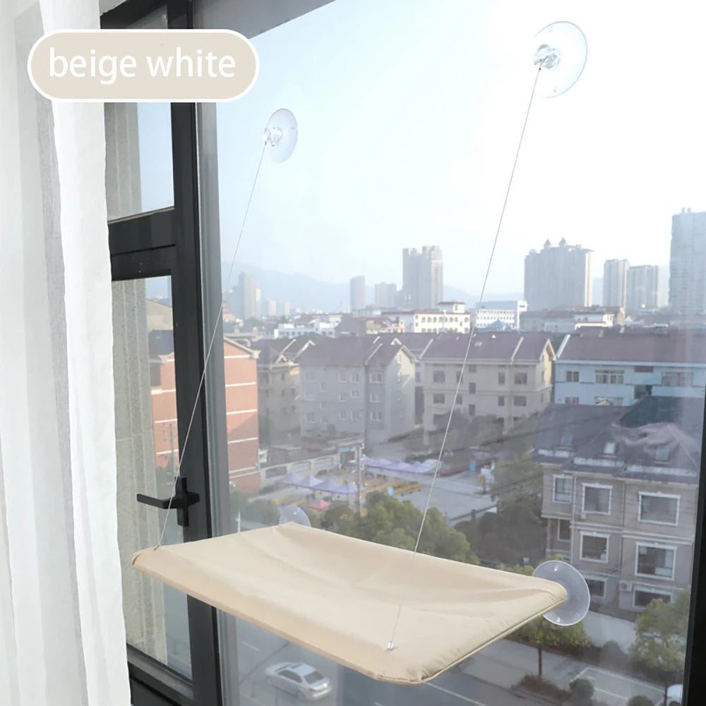 Cat Window Hammock – Hanging Bed with Strong Suction Cups for Ultimate Comfort