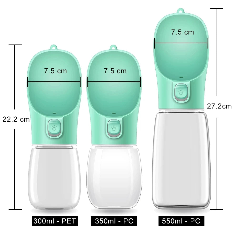 Smart Pet Water Bottle – Portable & Leak Proof