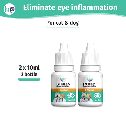 Hegenpet Advanced Eye Hygiene Solution | Gentle Cleansing Drops for Dogs & Cats | 10Ml#Summervibes #Petlovers Neomycin Sulfate Eye Care