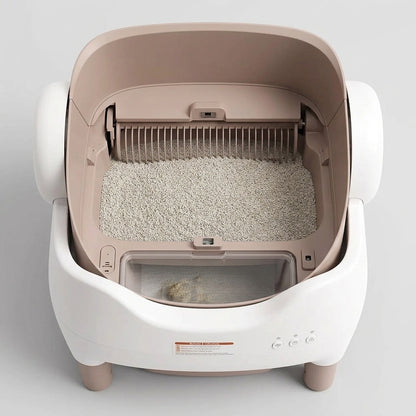 Smart Self-Cleaning Cat Litter Box - Hassle-free hygiene for busy pet owners!
